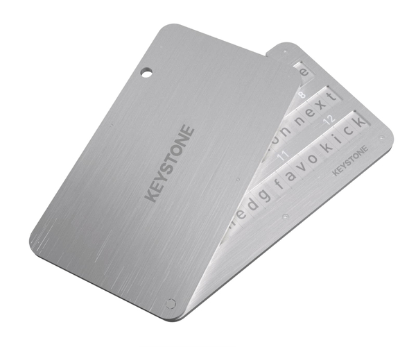 Indestructible Steel Crypto Cold Storage Seed Backup