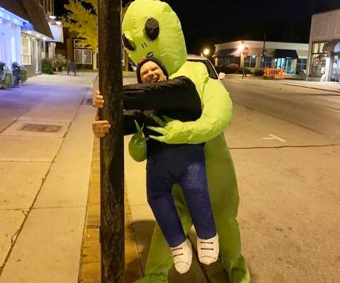 Inflatable Alien Costume