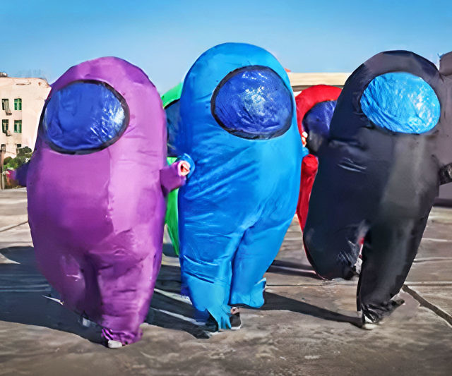 Among Us Inflatable Costume