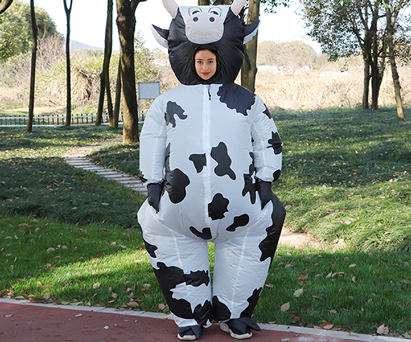 Inflatable Cow Costume