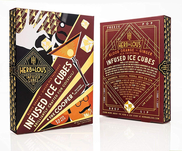 Infused Cocktail Ice Cubes