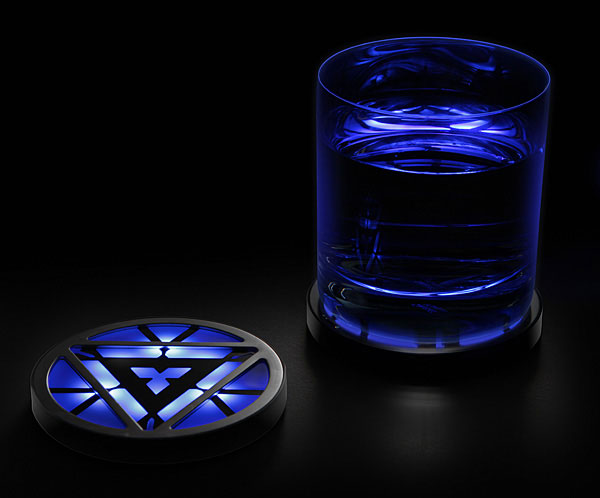 Iron Man Arc Reactor Coasters