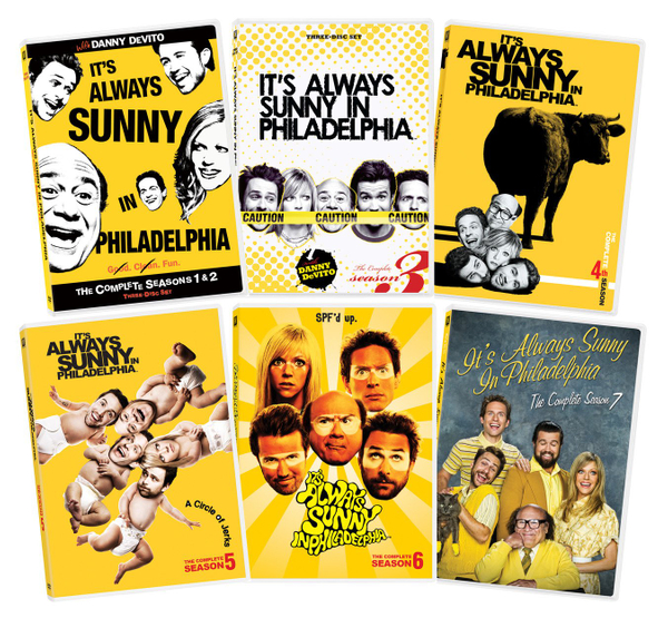 It's Always Sunny In Philadelphia DVDs
