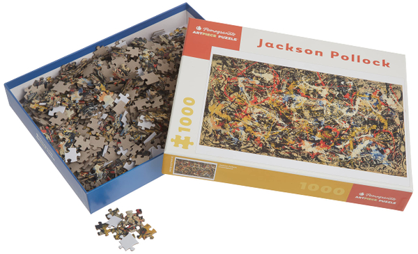 Jackson Pollock Painting Puzzle