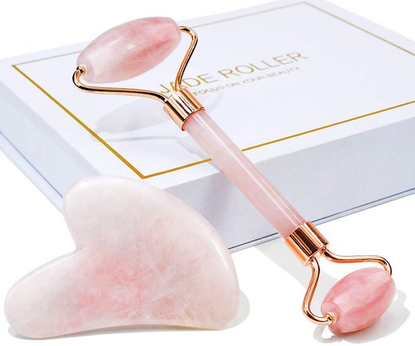 Jade Roller and Gua Sha Set