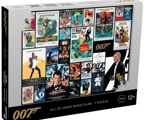 James Bond Poster Puzzle