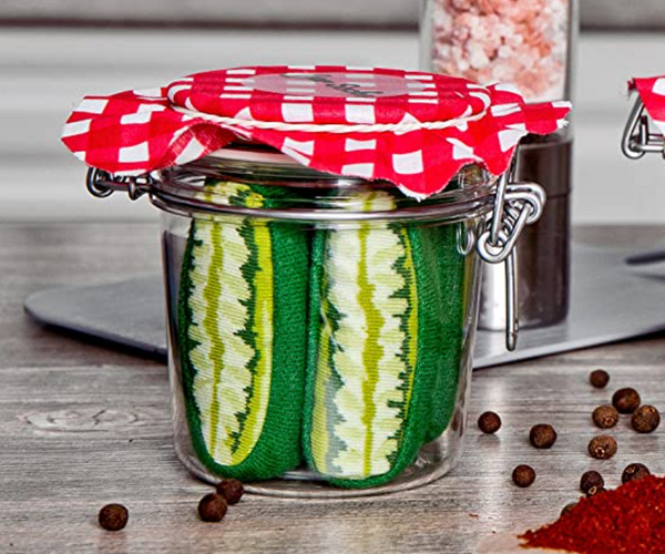 Jar of Pickle Socks