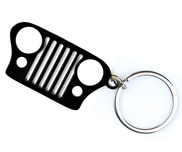 Jeep Front Grill Keychain