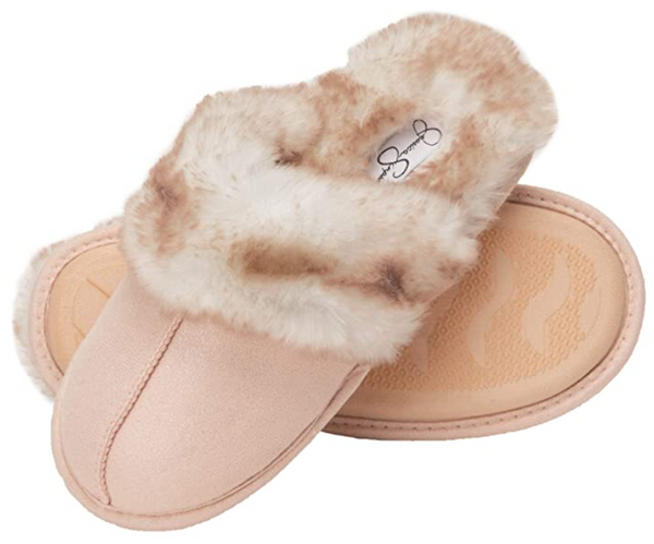 Jessica Simpson Women's Faux Fur Slipper