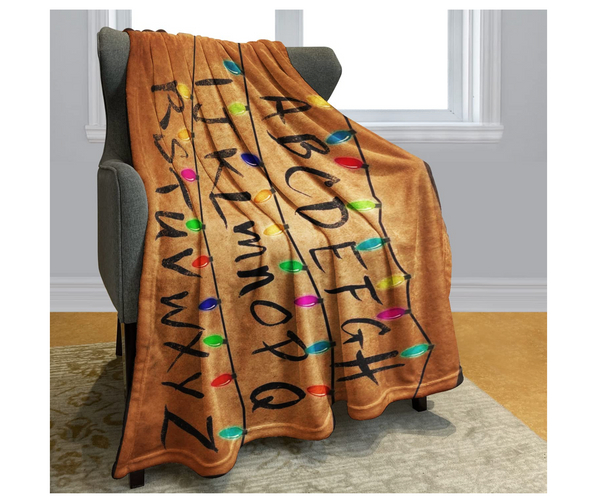 Joyce Byers's Christmas Light Wall Blanket