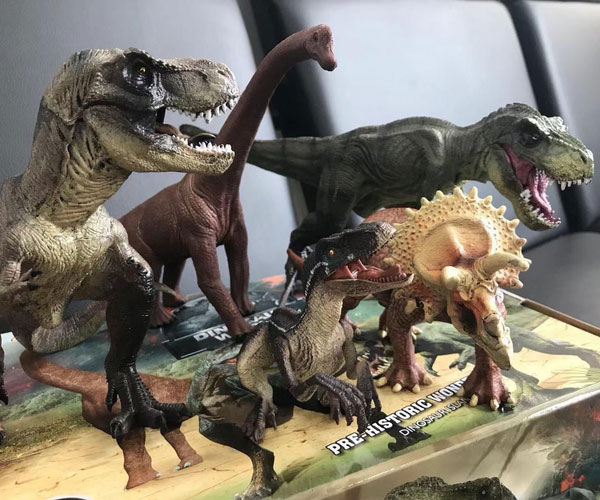 Jumbo Dinosaur Action Figures