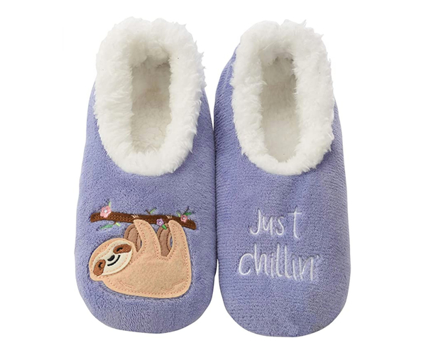 Just Chillin' Sloth House Slippers