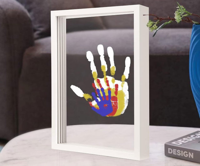 Keepsake Floating Handprint Frame
