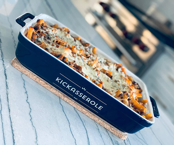 Kickasserole Funny Ceramic Dish