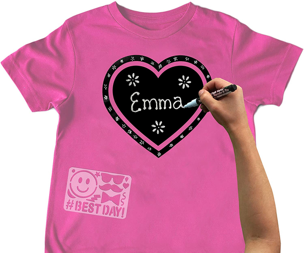 Kid's Valentine Chalkboard T-Shirt