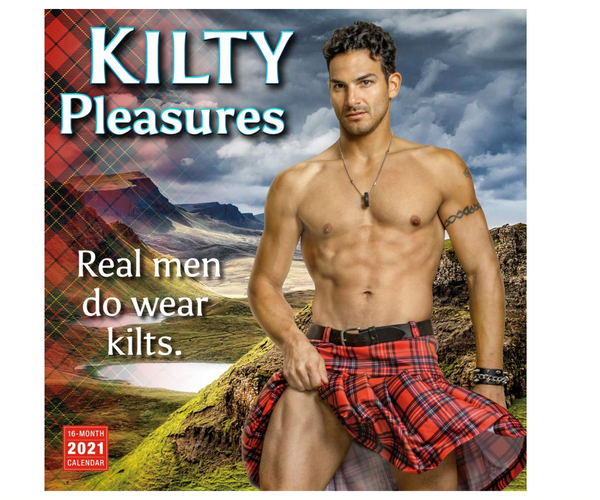 Kilty Pleasures Funny Calendar