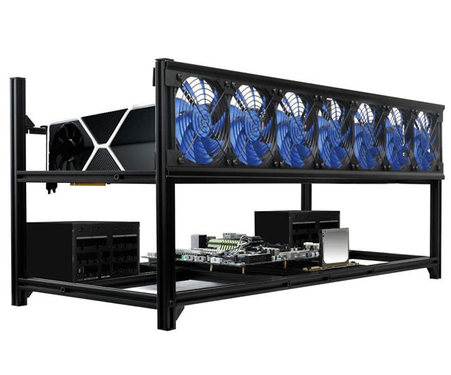 Kingwin Bitcoin Miner Rig Case