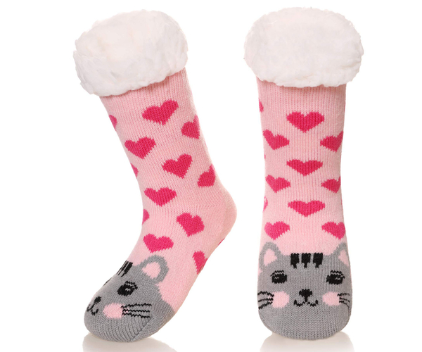 Kitten Fuzzy Socks