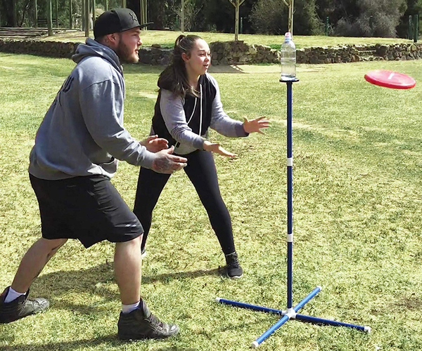 Knock Off Backyard Tossing Game