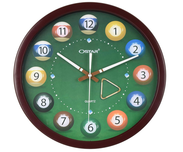 Large Billiard Ball Wall Clock