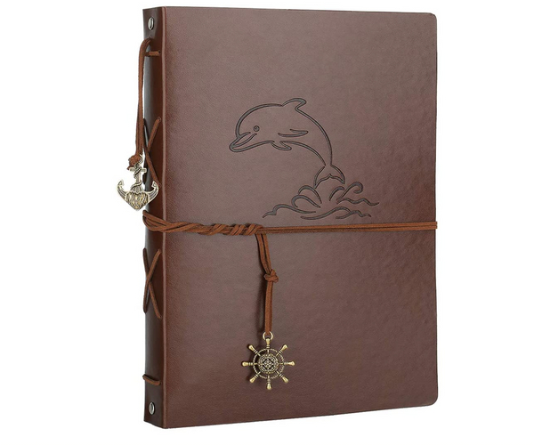Leather Dolphin Photo Album