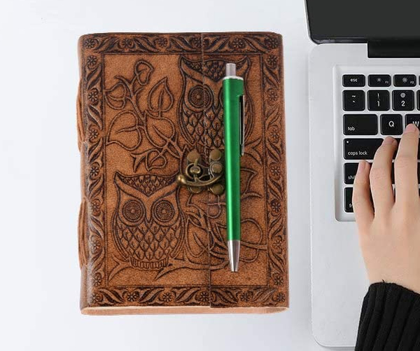 Leather Owl Journal