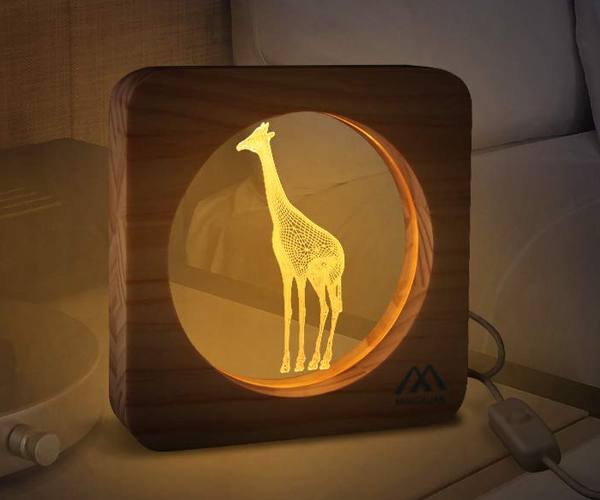 LED Giraffe Night Light