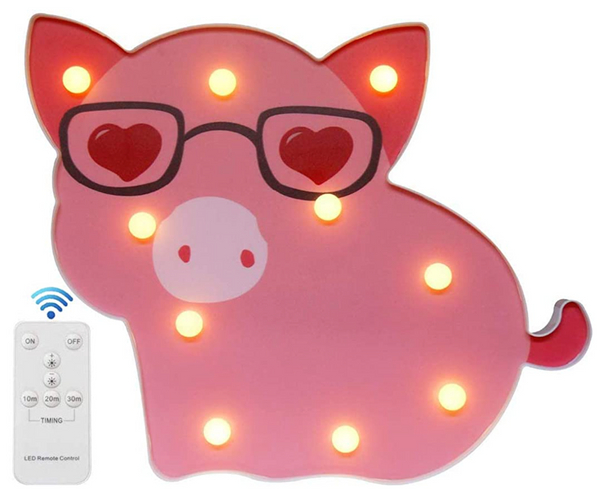LED Pig Marquee Light