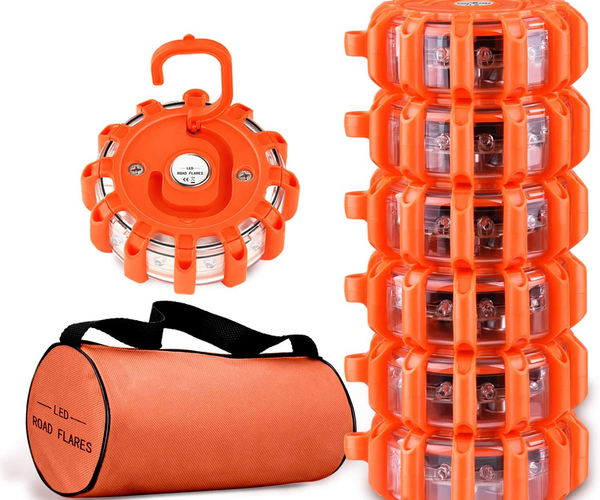 LED Road Flares Set