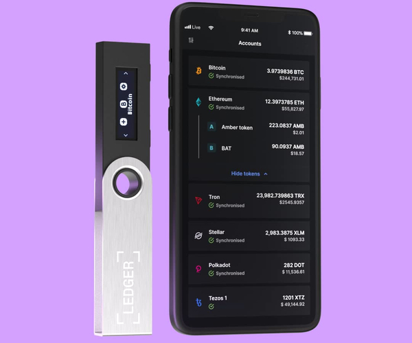 Ledger Nano S Crypto Hardware Wallet