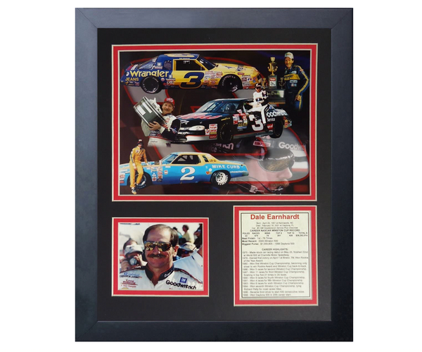 Legends Never Die Dale Earnhardt Frame
