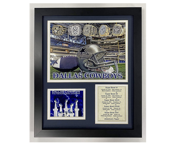 Legends Never Die Dallas Cowboys Super Bowl Print