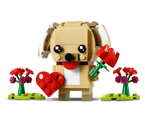 Lego Brickheadz Valentine's Puppy
