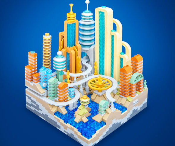 LEGO Micro Cities Book
