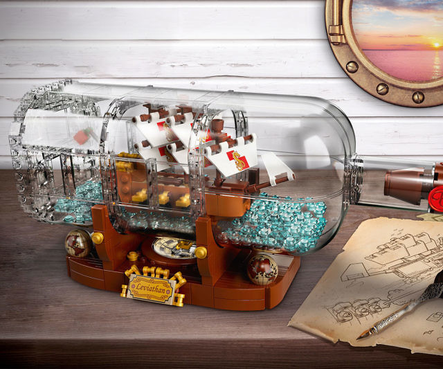 LEGO Ship In A Bottle