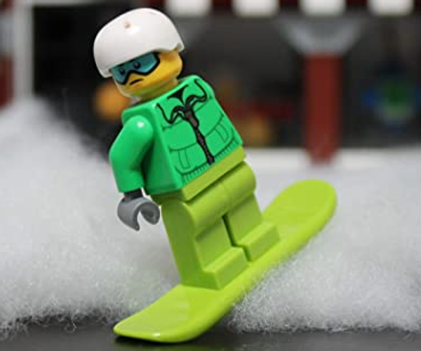 Lego Snowboarder Minifigure