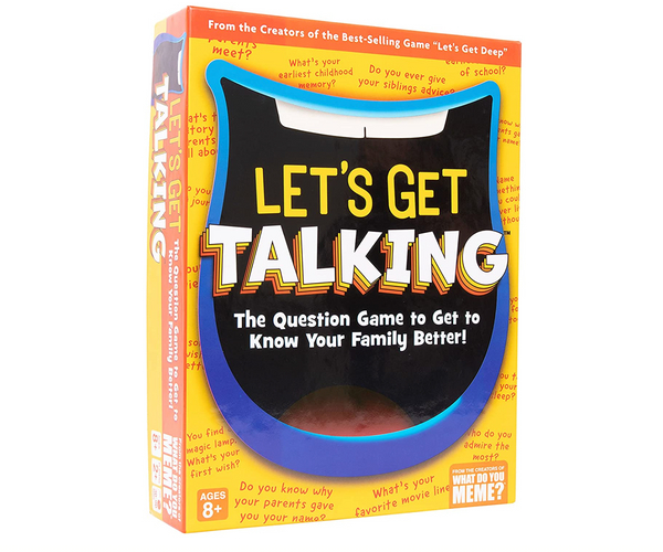 Let's Get Talking Card Game