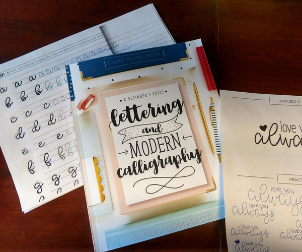 Lettering and Modern Calligraphy: A Beginner's Guide