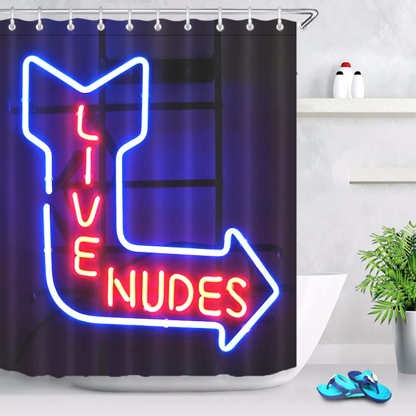 Life Nudes Shower Curtain