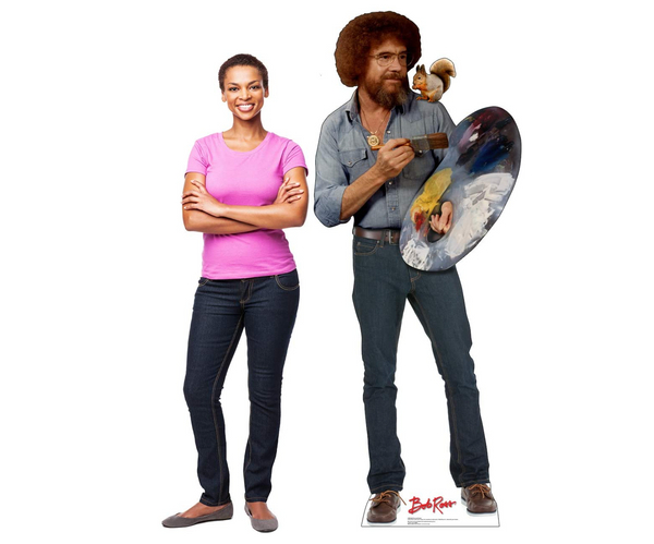 Life-Size Bob Ross Cut-Out