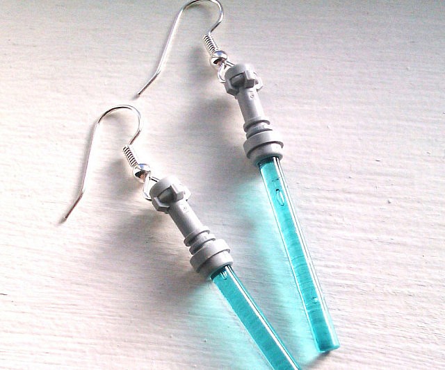 Star Wars Lightsaber Earrings