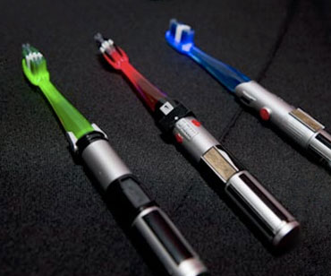 Lightsaber Toothbrush