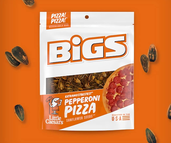 Little Caesars Pepperoni Pizza Sunflower Seeds