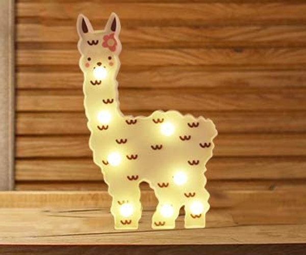 Llama Vanity Night Light
