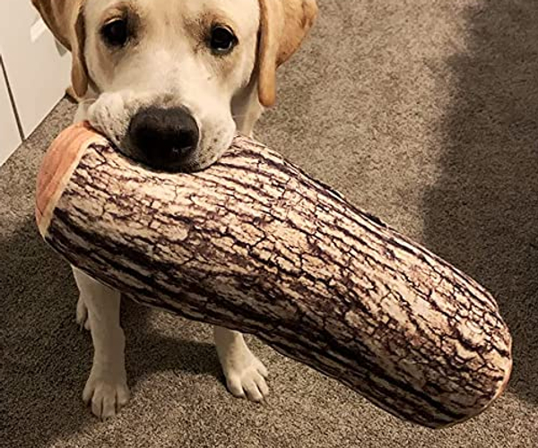 Log Shaped Throw Pillow