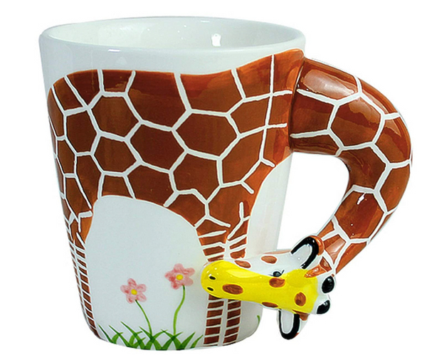 Long Neck Funny Giraffe Mug
