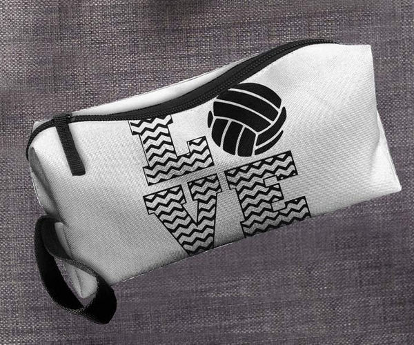 Love Volleyball Pen Holder Clutch