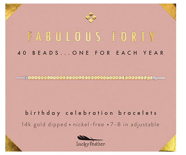 Lucky Feather 40 and Fabulous Bracelet