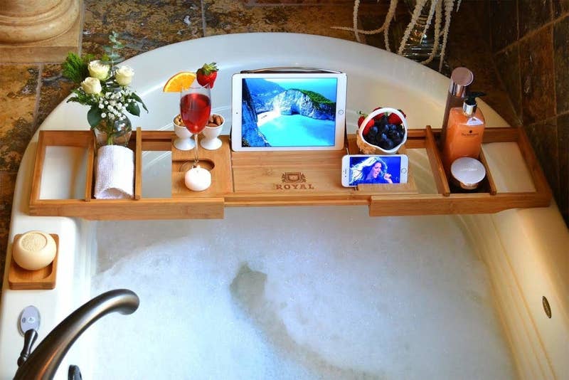 Luxury Bathtub Caddy Tray