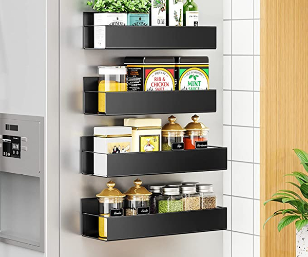 Magnetic Refrigerator Spice Rack